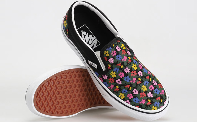 VANS Classic Slip-On Shoes Floral 