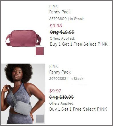 Victorias Secret PINK Fanny Pack Summary