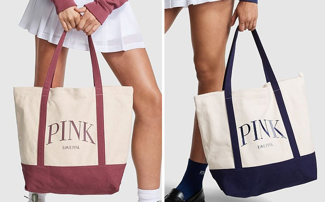 Victoria’s Secret PINK Canvas Tote Bag