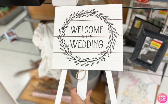 Welcome To Our Wedding Sign