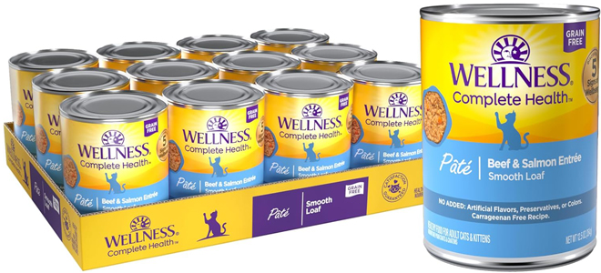 Wellness Complete Health 12 Pack Wet Canned Cat Food