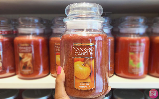 Yankee Spiced Pumpkin Candle Jar