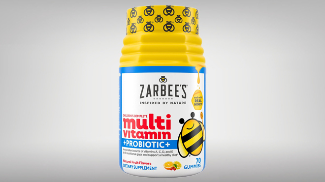 Zarbees Kids Complete Multivitamin Probiotic Gummies