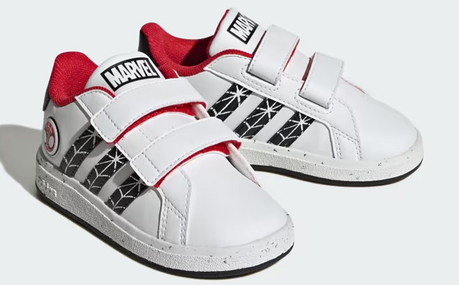 Adidas Kids Grand Court Spider Man Sneaker