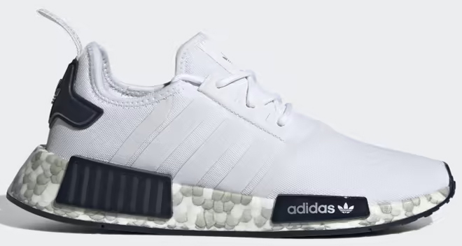 Adidas NMD R1 Womens Shoes in Cloud White Magic GreyLegend Ink