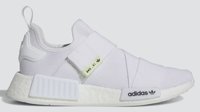 Adidas Womens Originals NMD R1 Shoes in Cloud White and Core Black