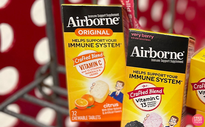 Airborne Immune Support Supplement Chewables 32 Count on Cart at Target