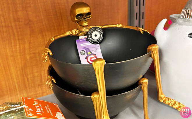 Animated Skeleton Candy Bowl