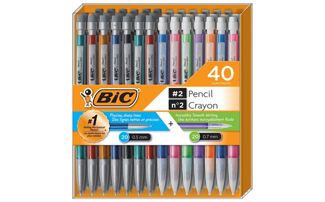 BIC Mechanical Pencil Extra Smooth Variety Bulk Pack