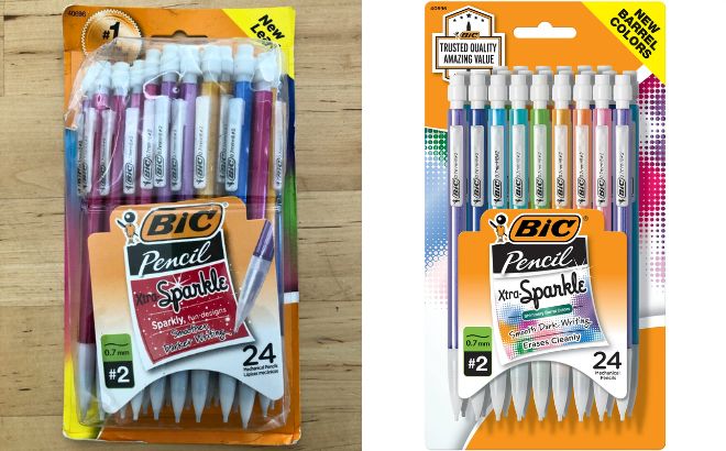 BIC Xtra Sparkle Mechanical Pencils