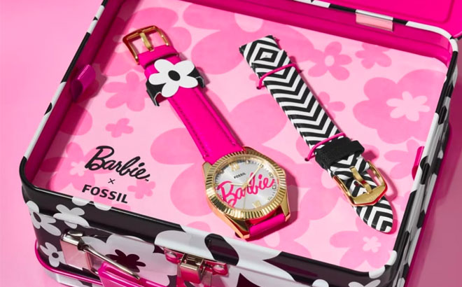 Barbie x Fossil Watch Box Set