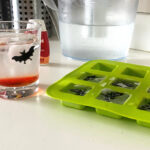 Bat Ice Cube in a Glass