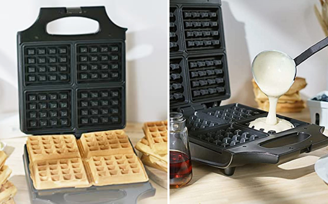 Bella 4 Slice Belgian Waffle Maker