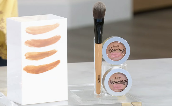 Benefit Cosmetics 2 Pack Boi ing Concealer with Brush