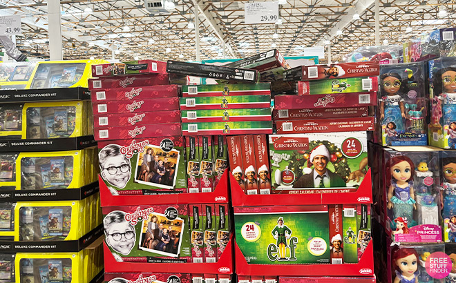 Christmas Items Overview in Costco