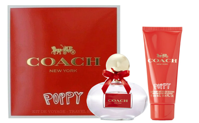 Coach Poppy Perfume for Women 2 Piece Gift Set