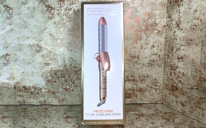 Conair InfinitiPro Curling Iron with background 1