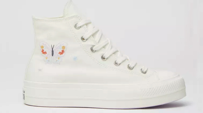 Converse Chuck Taylor All Star Lift Butterfly Wings Platform Sneaker