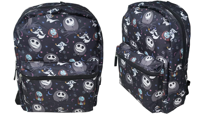 Disney Jack Skellington Backpack 16 Inch Nightmare Before Christmas Backpack