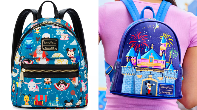 Disney Parks attractions Minis Mini Backpack Purse by Loungefly