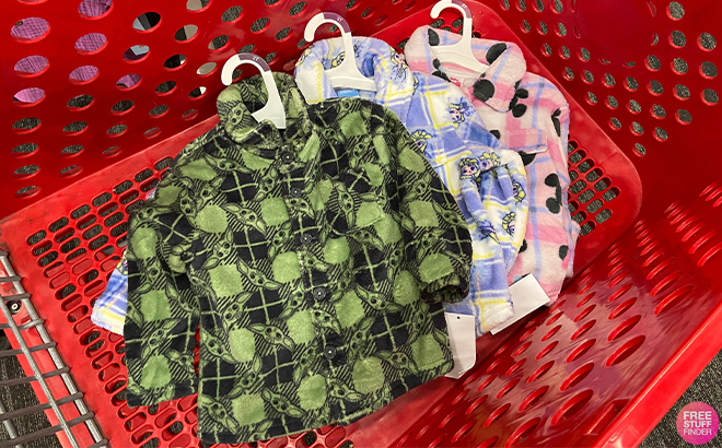 Disney Toddler Shackets in Cart at Target