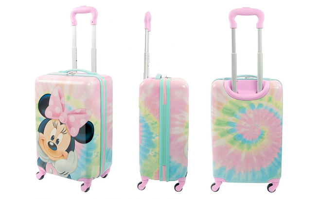 Disney by ful Minnie Mouse Tie Dye 21 Inch Carry On Hardside Spinner Luggage