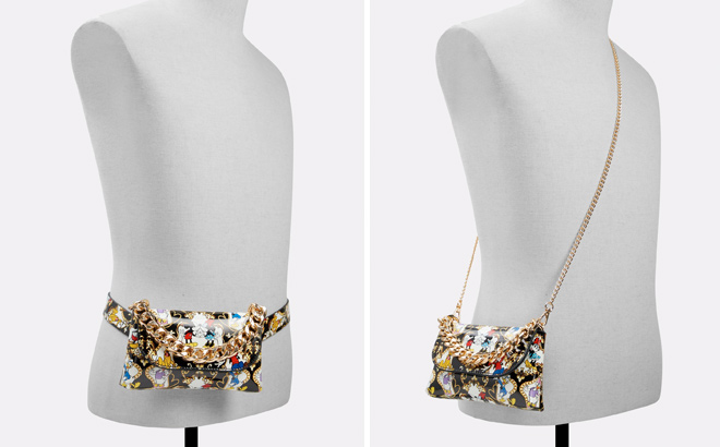 Disney x ALDO Belt Bag on mannequins