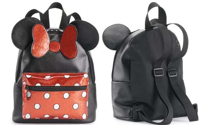 Disneys Minnie Mouse Polka Dot Mini Backpack