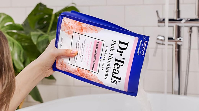 Dr Teals Pink Himalayan Pure Epsom Salt