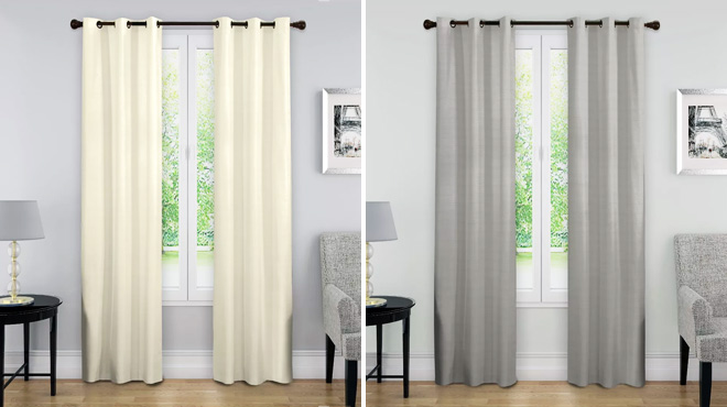 Eclipse Nikki Thermaback Blackout Curtain Panel