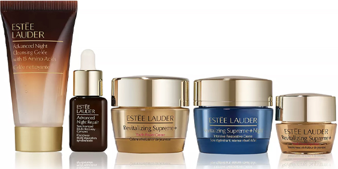 Estee lauder 5 Piece Glow Non Stop Skincare Starter Set