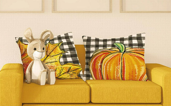 Fall 2 Piece Pillow Covers