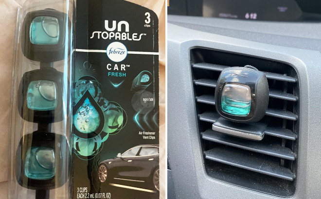 Febreze Unstopables Car Air Freshener