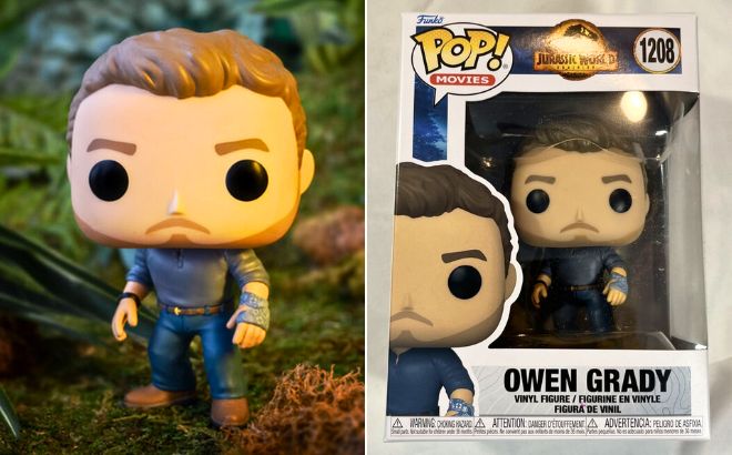 Funko POP Jurassic World Owen Grady in the Box