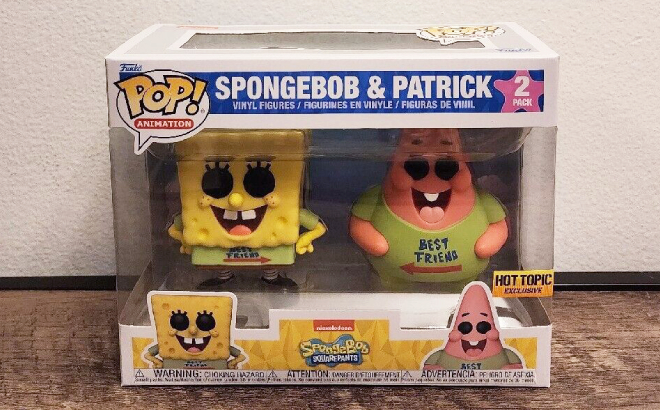 Funko Pop SpongeBob Patrick Set