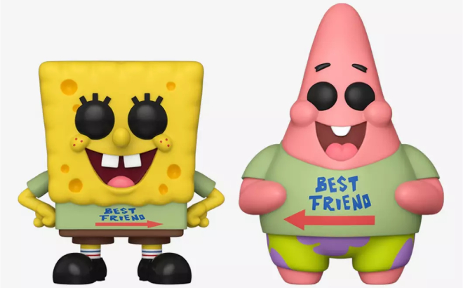 Funko Pop SpongeBob Patrick Vinyl Figure Set