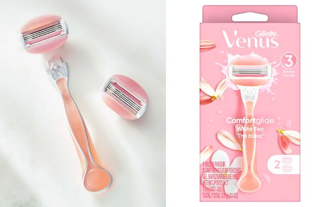 Gillette Venus White Tea Razor for Women