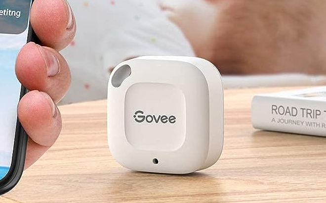 Govee Indoor Hygrometer on a Table