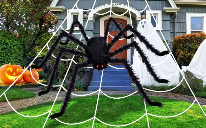 Halloween 200 Inch Spider Decor