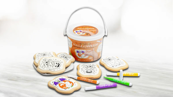 Halloween Sugar Cookie Coloring Kit