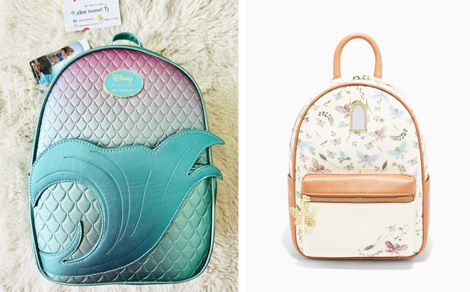 Her Universe Disney The Little Mermaid Ombre Scales Mini Backpack