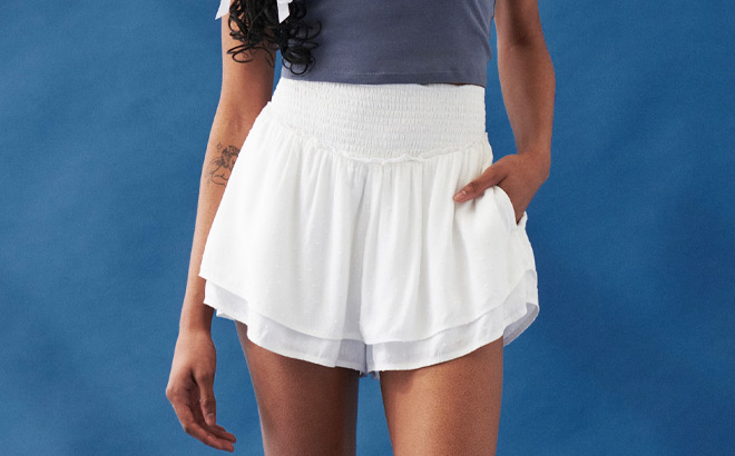 Hollister Womens Ultra High Rise Shorts