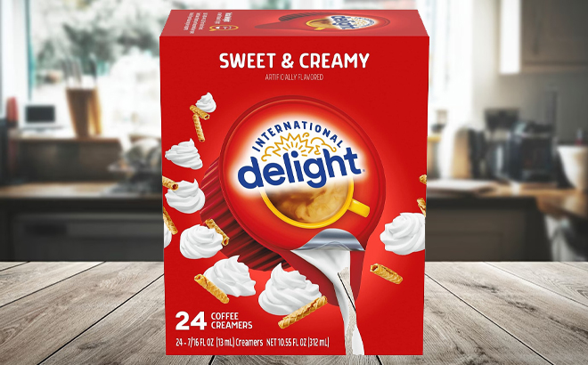 International Delights Sweet Creamy 24 Count Coffee Creamer Pack