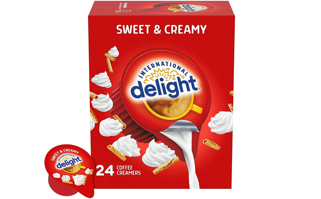 International Delights Sweet Creamy 24 Count Coffee Creamers