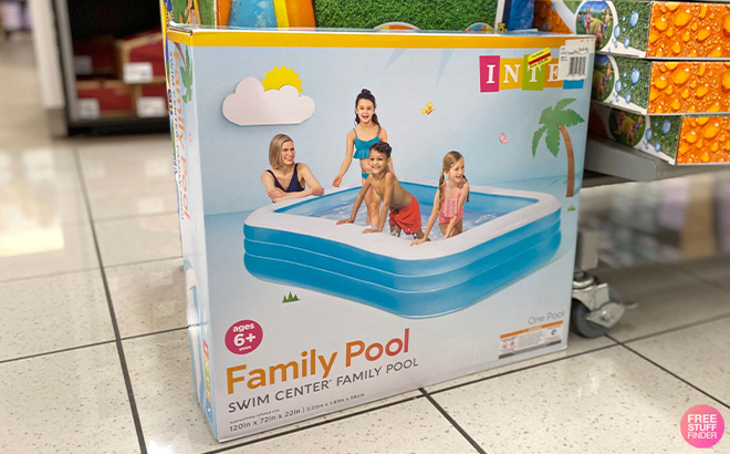 Intex Swim Center Family Inflatable Pool in a Box at Kohls Store