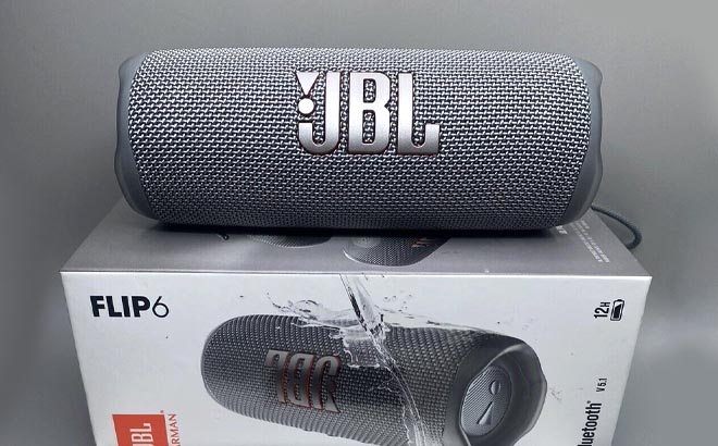 JBL Flip 6 Portable Waterproof Bluetooth Speaker