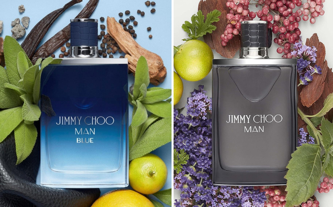 Jimmy Choo Mens Man Blue EDT Spray and Mens EDT Spray Tester