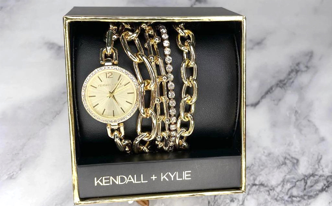 KENDALL KYLIE Womens Watch and Bracelet Set at Kohls