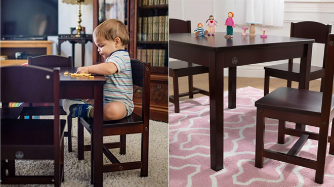 KidKraft Wooden Table Chair Set