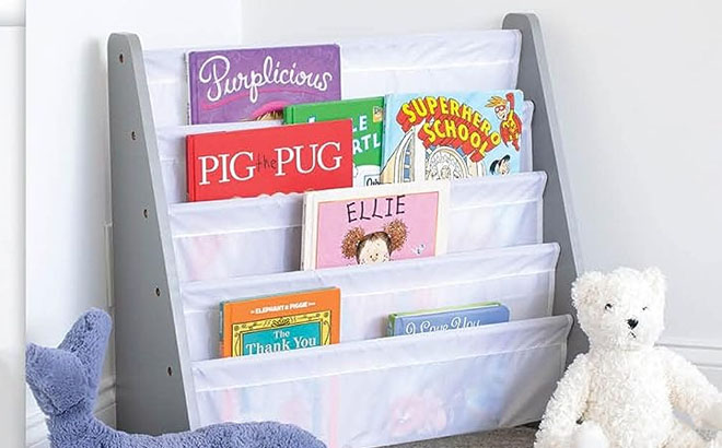 Kids Book Rack Storage Bookshelf